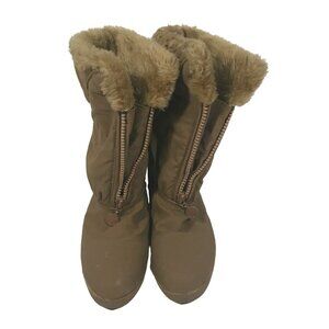 Weather Spirits 228409 Wendy 2 Womens Tan Front Zip Boot Size US 6.5 EU 37